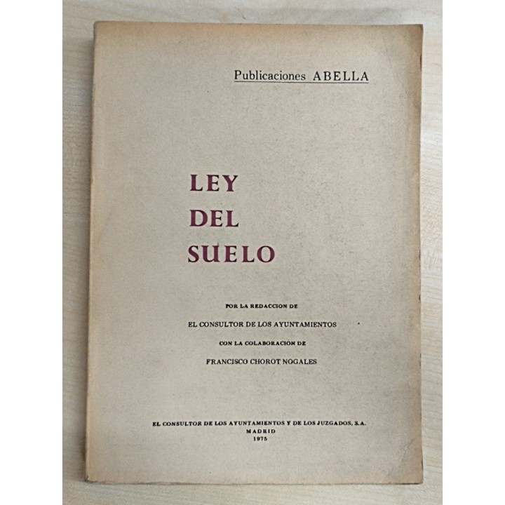 Ley del Suelo